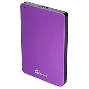 Sonnics 500GB Violett Externe tragbare Festplatte USB 3.0 super schnelle Übertragungsgeschwindigkeit für den Einsatz mit Windows PC, Mac, Xbox ONE und PS4 Fat32