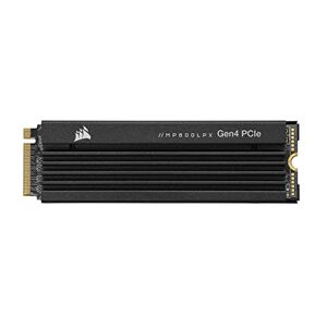 Corsair MP600 PRO LPX 2TB M.2 NVMe PCIe x4 Gen4 SSD Optimiert für PS5 (Bis zu 7,100MB/sec Sequenzielle Lesegeschwindigkeit, 6,800MB/sec Sequenzielle Schreibgeschwindigkeit) Schwarz