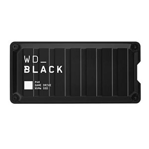 WD_BLACK P40 Game Drive SSD 2 TB externe SSD ( Dashboard, 2.000 MB/s Lesen/Schreiben, SuperSpeed USB 3.2 Gen2x2, 5 Jahre Garantie) Schwarz auch kompatibel mit PC, Xbox und PS5