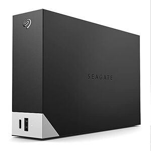 Seagate One Touch HUB 8TB externe Festplatte, 2-fach USB Hu, 3.5 Zoll, USB 3.0, PC, Notebook & Mac, inkl. 2 Jahre Rescue Service, Modellnr.: STLC8000400