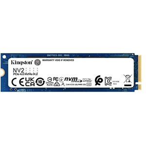 Kingston NV2 NVMe PCIe 4.0 Interne SSD 1TB M.2 2280 -SNV2S/1000G, Festkörper-Laufwerk