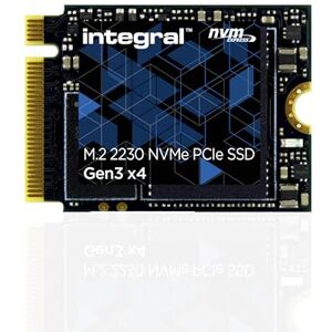 Integral 1TB NVMe M.2 2230 SSD PCIe Gen3 x4 Read Speed bis zu 3400MB/s, Write Speed bis zu 3000MB/s Internes SSD 2230 1TB Valve Steam Deck SSD, Microsoft Surface Pro, PC & Laptop kompatibel