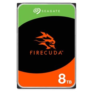 Seagate FireCuda 8TB interne Festplatte HDD, 3.5 Zoll, 7200 U/Min, CMR, 256 MB Cache, SATA 6GB/s, silber, inkl. 3 Jahre Rescue Service, FFP, Modellnr.: ST8000DXZ01