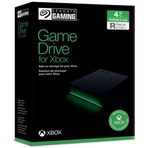 Seagate Game Drive Xbox 4TB tragbare externe Festplatte , 2.5 Zoll, USB 3.0, Xbox, schwarz, 2 Jahre Rescue Service, Modellnr.: STKX4000402