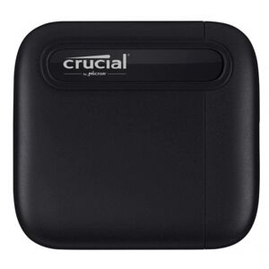 Crucial X6 Portable ssD (CT1000X6ssD9) - ext. ssD Schwarz - 1TB - USB-C 3.0 Gen2