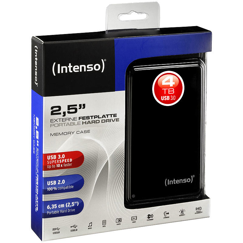 Intenso Memory Case Externe 2,5