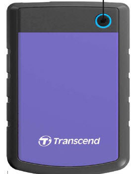 Transcend StoreJet 25H3P (TS1TSJ25H3P) - ext. 2.5 Zoll HD Violett- 1TB - USB3