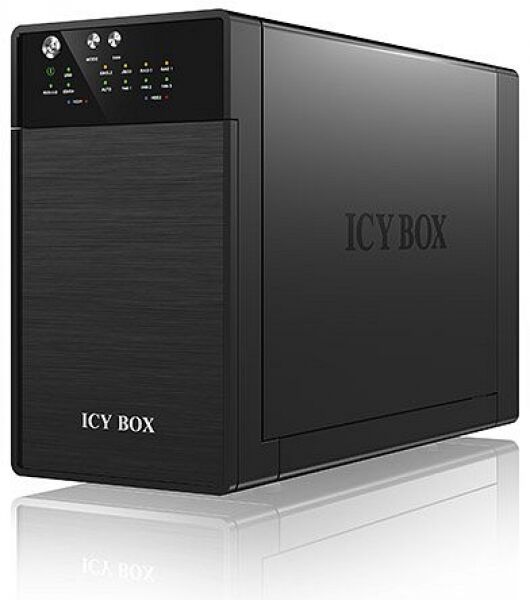 Icy Dock Icy Box IB-RD3620SU3 - ext. 2 x 3.5 Zoll SATA3 HD Gehäuse - USB3/eSATA