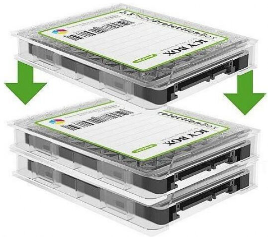 Icy Box IB-AC6251 - Schutzgehäuse für 2.5 Zoll HD