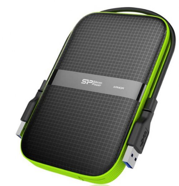 Silicon Power Armor A60 (SP020TBPHDA60S3K) - ext. 2.5 Zoll HD Black - 2TB - USB3