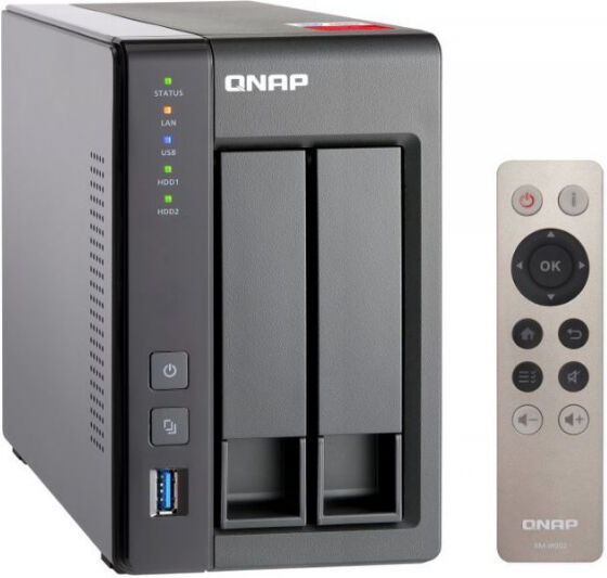 QNAP TS-251+ 8G - 2-bay NAS-Gehäuse