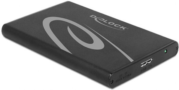 DeLock 42537 - ext. 2.5 Zoll Gehäuse SATA HDD > USB 3.0