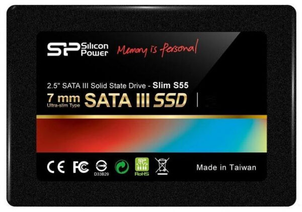 Silicon Power S55 (SP120GBss3S55S25) - 2.5 Zoll SATA3 - 120GB