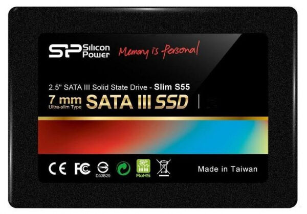 Silicon Power S55 (SP480GBss3S55S25) - 2.5 Zoll SATA3 - 480GB