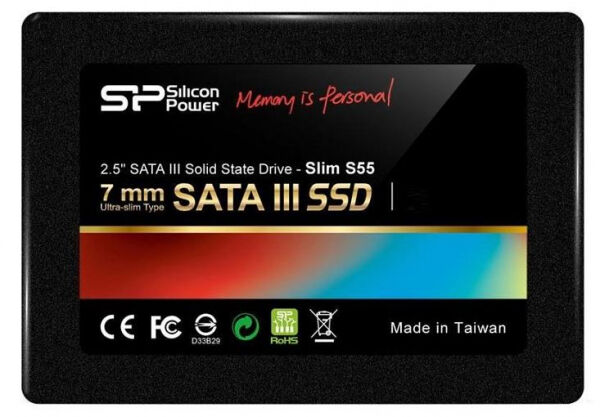 Silicon Power S55 ssD (SP960GBss3S55S25) - 2.5 Zoll SATA3 - 960GB