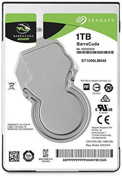 Seagate BarraCuda (ST1000LM048) - 2.5 Zoll SATA3 - 1TB