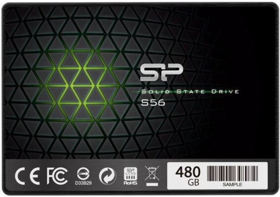 Silicon Power S56 (SP240GBss3S56B25) - 2.5 Zoll SATA3 - 240GB