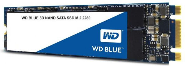 Western Digital Blue 3D NAND ssD (WDS500G2B0B) - M.2 2280 SATA3 - 500GB