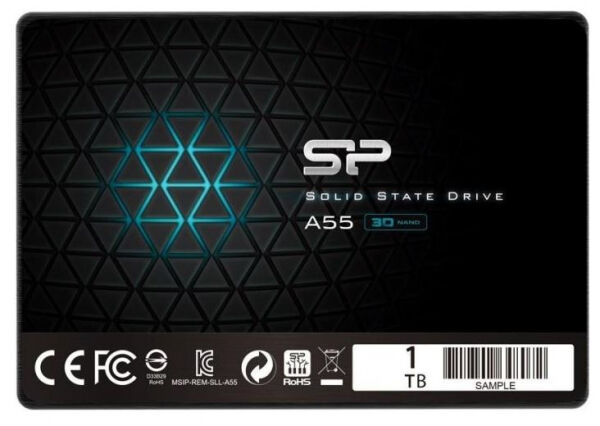 Silicon Power A55 ssD (SP001TBss3A55S25) - 2.5 Zoll SATA3 - 1TB