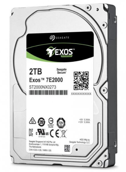 Seagate Exos 7E2000 (ST2000NX0403) - 2.5 Zoll SATA3 - 2TB