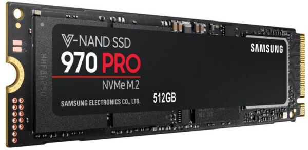 Samsung ssD 970 Pro (MZ-V7P512BW) - M.2 2280 NVMe PCI-Express x4 - 512GB