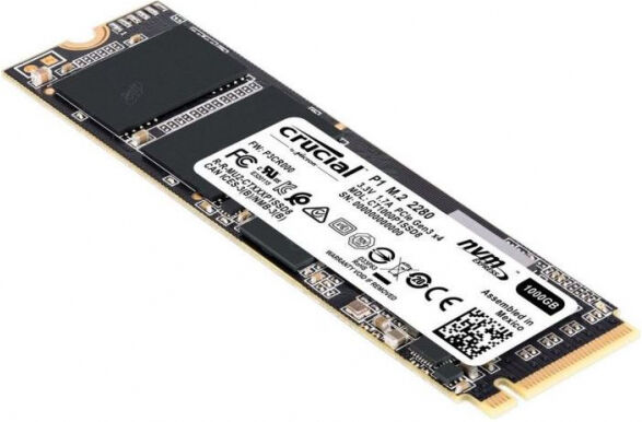 Crucial P1 ssD (CT500P1ssD8) - M.2 2280 PCIe NVMe 1.3 - 500GB