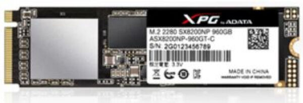 A-Data SX6000 Pro ssD (ASX6000PNP-1TT-C) - M.2 2280 PCIe Gen3 x4 - 1TB