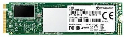 Transcend MTE220S ssD (TS512GMTE220S) - M.2 2280 PCIe Gen3 x4 NVMe - 512GB