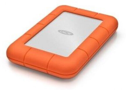 LaCie Rugged Mini (LAC9000298) - ext. 2.5 Zoll HD Silber/Orange - 2TB - USB3.0