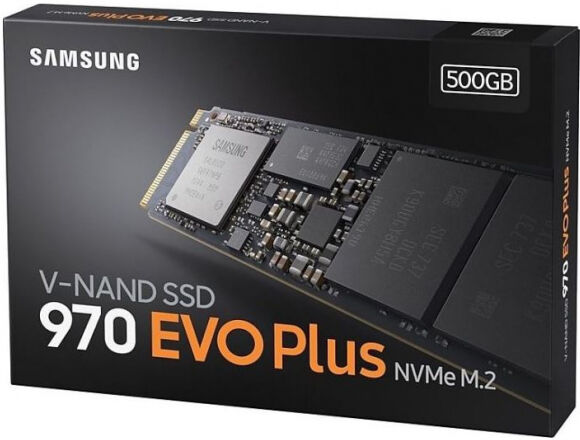 Samsung ssD 970 EVO Plus (MZ-V7S500BW) - M.2 2280 NVMe PCI-Express x4 - 500GB