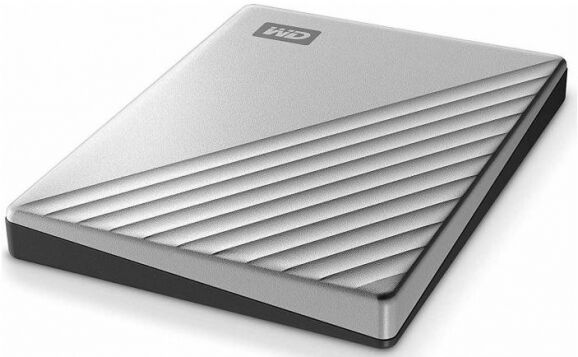 Western Digital My Passport Ultra 2018 (WDBC3C0020BSL-WESN) - ext. 2.5 Zoll HD Silber - 2TB - USB3