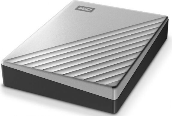 Western Digital My Passport Ultra für MAC (WDBPMV0040BSL-WESN) - ext. 2.5 Zoll HD Silber - 4TB - USB3