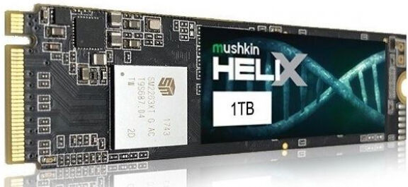 Mushkin Helix-L ssD (MKNssDHL1TB-D8) - M.2 2280 PCIe 3.0 x4 NVMe 1.3 - 1TB