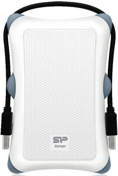 Silicon Power Armor A30 - ext. 2.5 Zoll HD-Gehäuse SATA3 Weiss - USB3