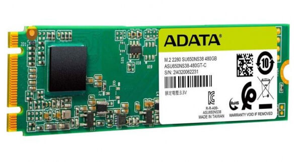 A-Data SU650 Ultimate SSD (ASU650NS38-120GT-C) - M.2 2280 SATA3 - 120GB