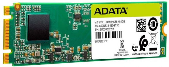 A-Data SU650 Ultimate SSD (ASU650NS38-240GT-C) - M.2 2280 SATA3 - 240GB