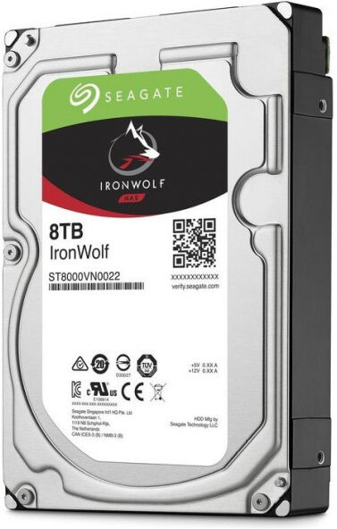 Seagate IronWolf NAS HDD (ST8000VN004) - 3.5 Zoll SATA3 - 8TB