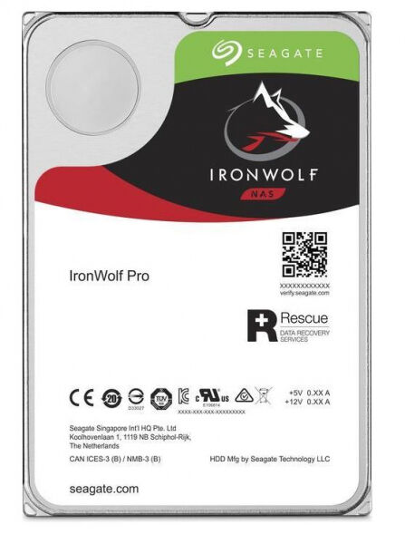 Seagate IronWolf Pro NAS HDD / Rescue (ST4000NE001) - 3.5 Zoll SATA3 - 4TB