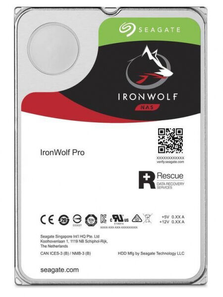 Seagate IronWolf Pro NAS HDD / Rescue (ST6000NE000) - 3.5 Zoll SATA3 - 6TB