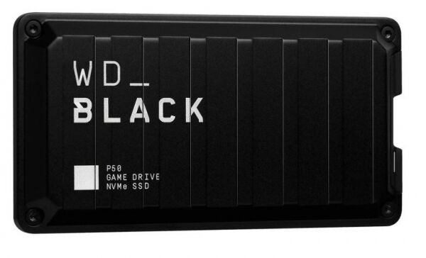 Western Digital Black P50 Game Drive (WDBA3S0010BBK-WESN) - M.2 2280 PCIe 3.0 x4 SSD - 1TB - USB-C 3.2