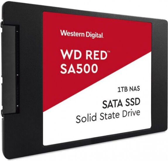 Western Digital Red SA500 NAS SSD (WDS100T1R0A) - 2.5 Zoll SATA3 - 1TB