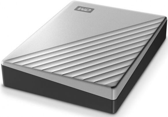 Western Digital My Passport Ultra für MAC (WDBPMV0050BSL-WESN) - ext. 2.5 Zoll HD Silber - 5TB - USB3