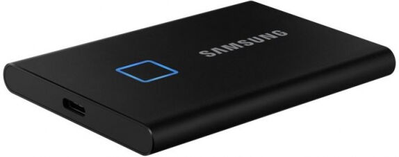 Samsung Portable SSD T7 Touch (MU-PC1T0S/WW) - ext. SSD Schwarz - 1TB - USB3.2 Gen2