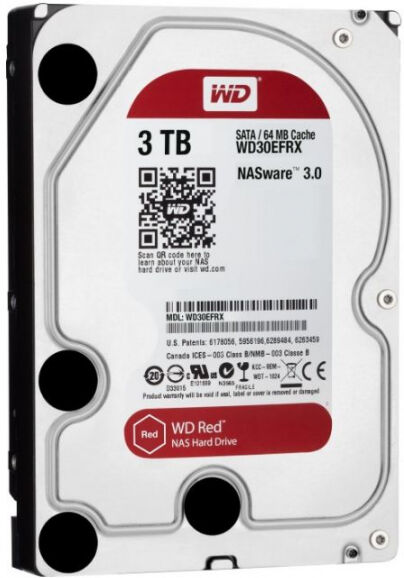 Western Digital Red (WD30EFAX) - 3.5 Zoll SATA3 - 3TB