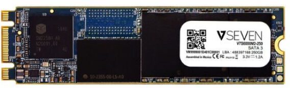 V7 S6000 SSD (V7S6000M2-500) - M.2 2280 SATA3 - 500GB