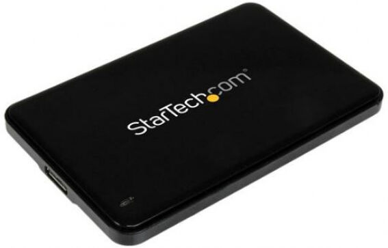 StarTech.com Startech S2510BPU337 - 2,5 Zoll USB3 SATA Festplattengehäuse mit USAP für 7mm SATA III SSD HDD Festplatten