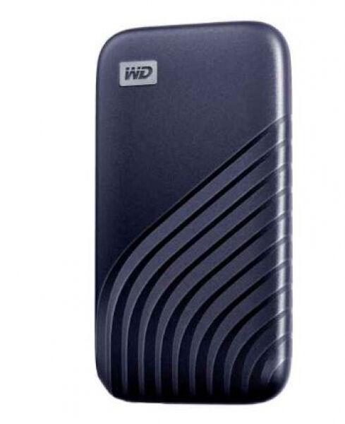 Western Digital MyPassport SSD (WDBAGF5000ABL-WESN) - ext. 2.5 Zoll SSD Blau - 500GB - USB-C 3.1 Gen 2