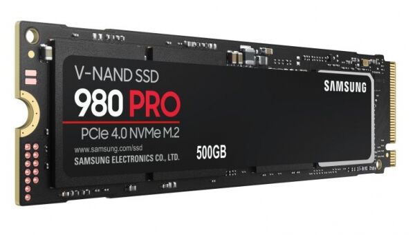 Samsung SSD 980 Pro Series (MZ-V8P500BW) M.2 2280 PCIe 4.0 x4 NVMe - 500GB