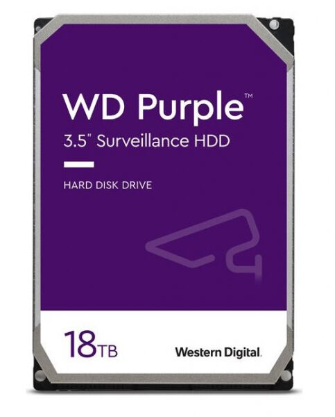 Western Digital Purple (WD180PURZ) - 3.5 Zoll SATA3 - 18TB