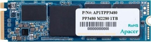 Apacer PP3480 SSD (AP128GPP3480-R) - M.2 2280 PCIe Gen3 x4 - 128GB